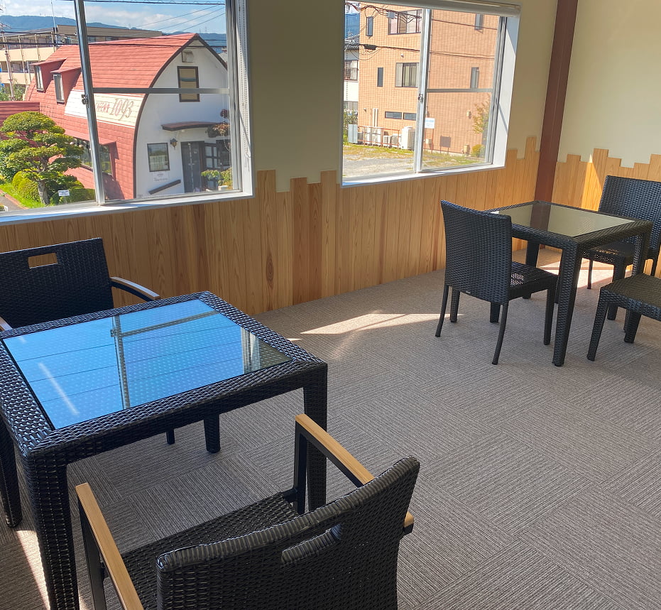 カフェスペース内の画像